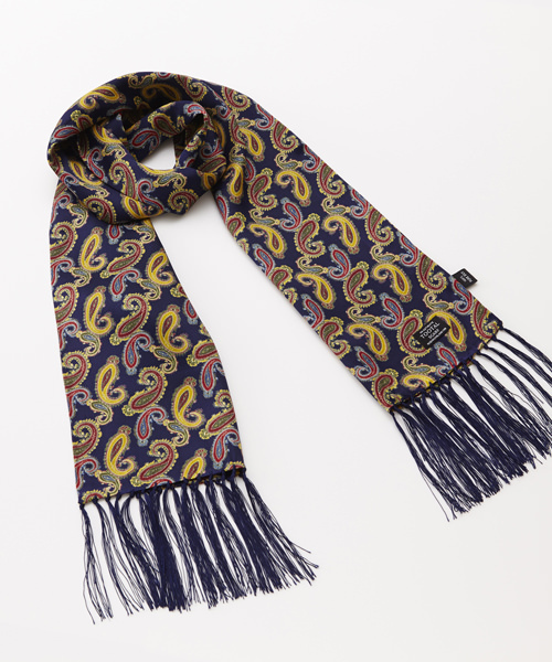 Tootal Scarf スカーフ バンダナ 老舗英国ブランド 100% ピュアシルク