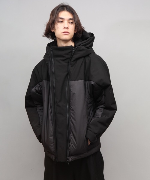 ATO（アトウ） ミリタリージャケット モッズコート DOUBLE ZIP PADDED