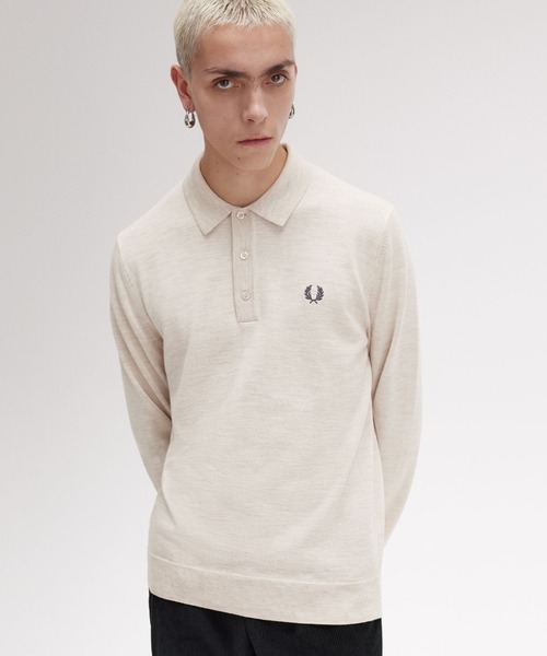 FRED PERRY（フレッドペリー） ポロシャツ Classic Knitted Long