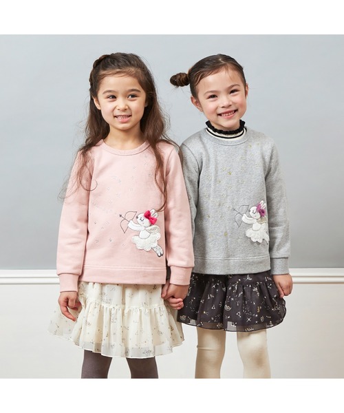 KP キラキラ星座うさぎトレーナー(80〜150) キッズ 子供服 女の子