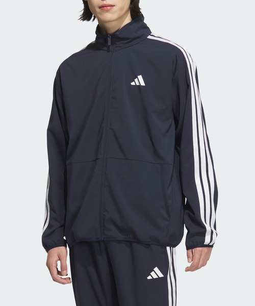 adidas（アディダス） ナイロンジャケット スリーストライプス