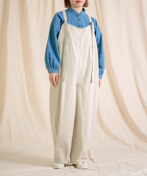 Brocante サロペット オーバーオール 「Brocante / ブロカント」 カベ