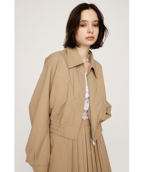 SLY（スライ） ブルゾン アウター 「セットアップ可」FRONT ZIP CROP