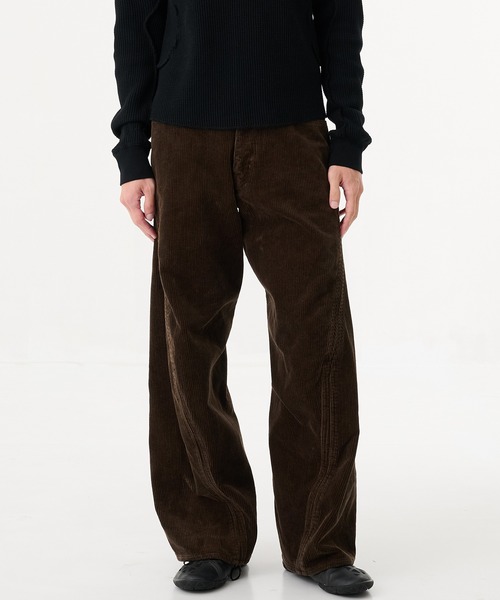 NVRFRGT（ネヴァーフォーゲット） パンツ 「NVRFRGT」3D TWISTED WIDE