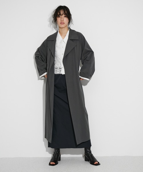 ADAM ET ROPE'（アダムエロペ） トレンチコート コート ミニマル