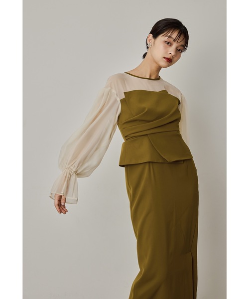 niana（ニアナ） ドレス ドレープビスチェドレス 結婚式 成人式 同窓会