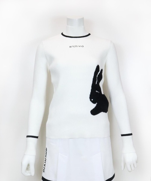 archivio（アルチビオ） ニット セーター 「LADIES」うさぎ柄