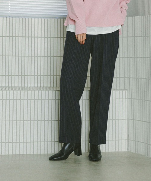 Curensology（カレンソロジー） パンツ /トリコットナローパンツ