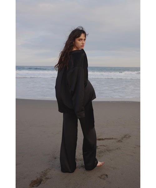 ALEXIA STAM（アリシアスタン） パンツ Satin Pants/ サテンパンツ