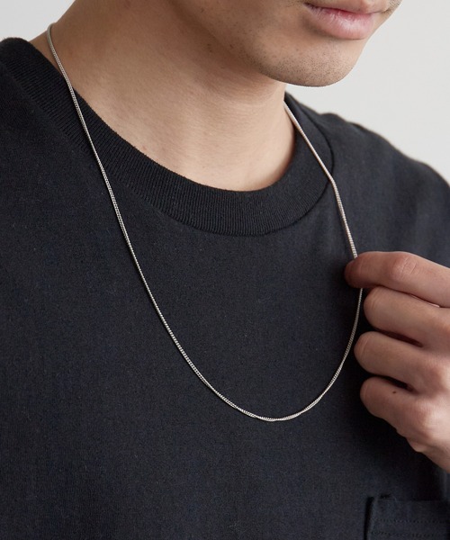 TOM WOOD（トムウッド） ネックレス Curb Chain Slim シルバー925