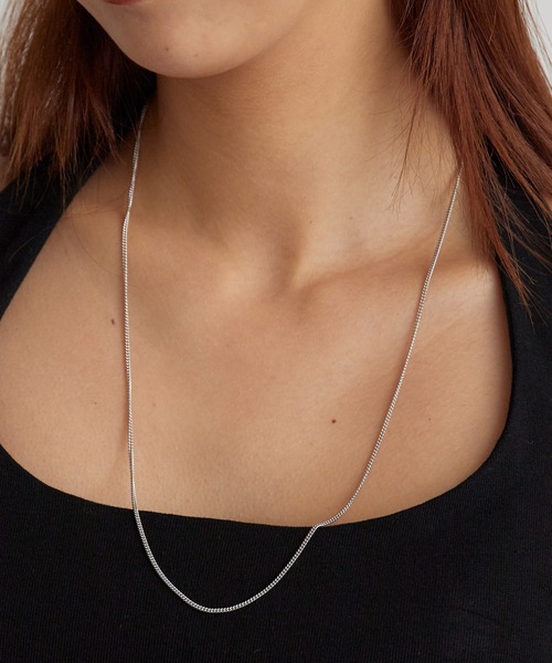 TOM WOOD（トムウッド） ネックレス Curb Chain Slim シルバー925