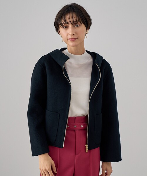 ANAYI（アナイ） コート アウター シャルムリバーフードブルゾン