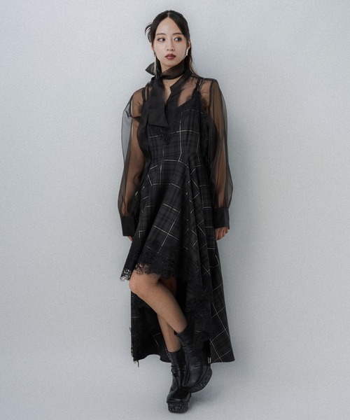 HARE（ハレ） ワンピース タータンチェックキャミワンピース(HARE