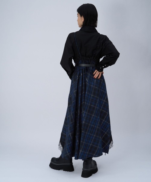 HARE（ハレ） ワンピース タータンチェックキャミワンピース(HARE