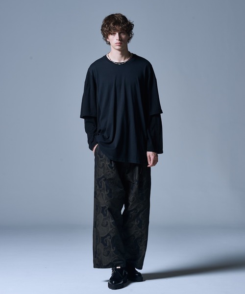 glamb（グラム） パンツ Whole Pattern Wide Pants / ホールパターン