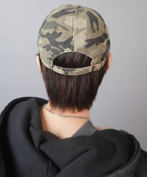 SPINNS（スピンズ） キャップ 帽子 カモ柄/迷彩 ハトメコットン