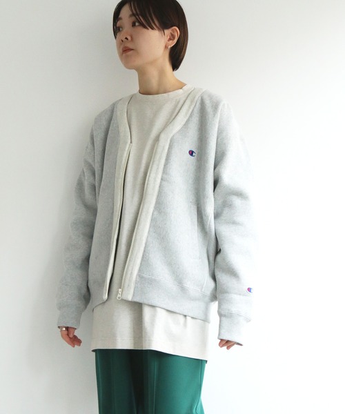 Champion（チャンピオン） カーディガン リバースウィーブ ジップ
