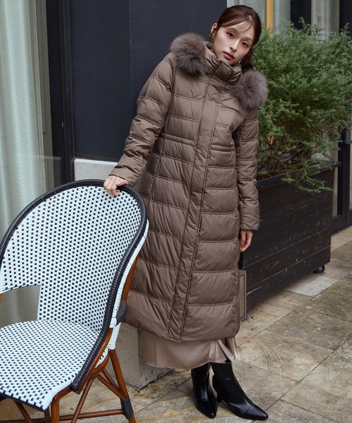 AND COUTURE（アンドクチュール） ダウンコート ダウンジャケット FOX