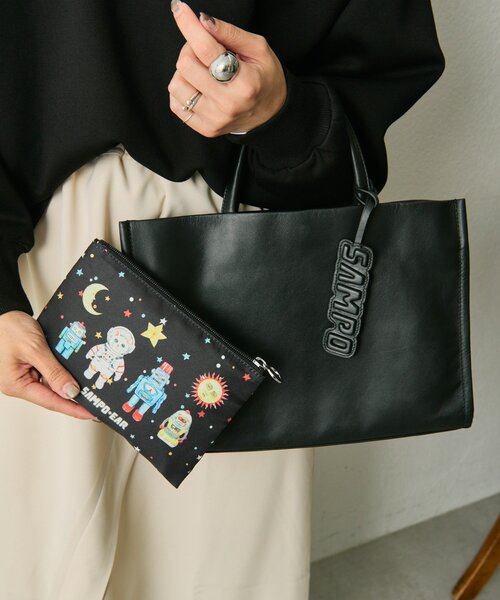 ear PAPILLONNER（イア パピヨネ） トートバッグ 「本革」sampo×ear