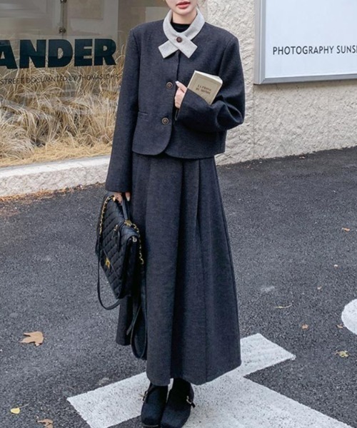 FAVORITO セットアップ スーツジャケットスカートセットアップ