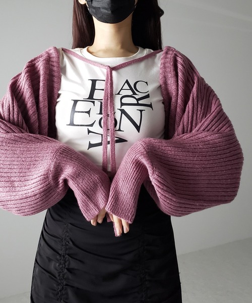 me+em select（ミームセレクト） カーディガン 「 9color 」2WAY