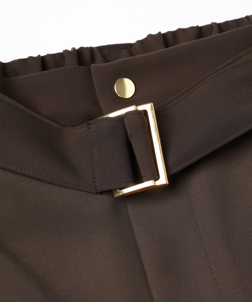 CULLNI（クルニ） スラックス Double Cloth Twill 1Tuck Semi Wide