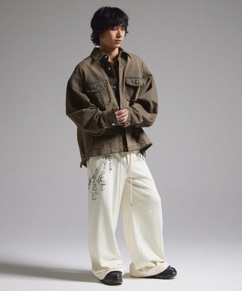 GRANCY デニムジャケット gジャン 「GRANCY」ZipDesign DenimShirt