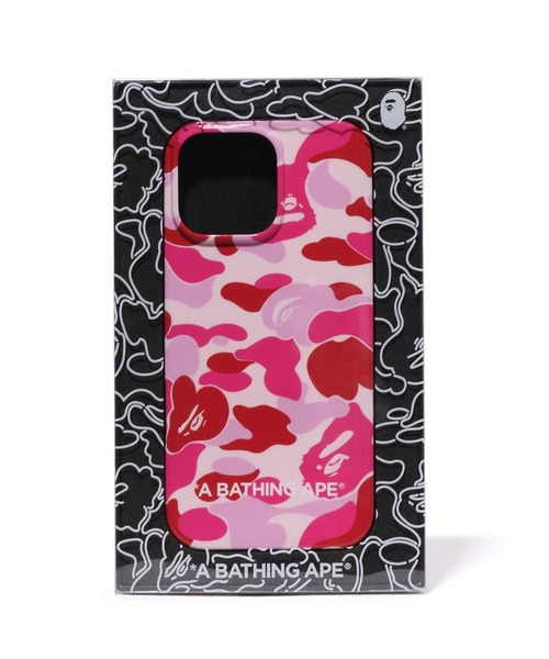 A BATHING APE（アベイシングエイプ） スマホケース ABC CAMO iPhone16