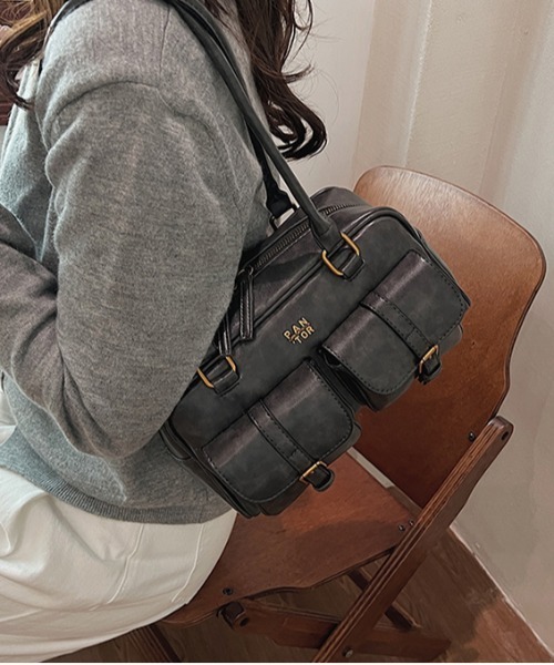 FREE STYLISTS ショルダーバッグ バッグ Y2K レトロ バックルデザイン