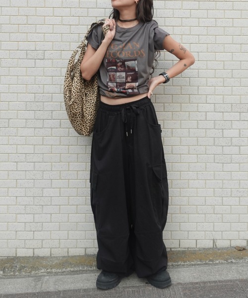 TEEN BOOP パンツ ルーズミリタリーパンツ レディース : ZOZOTOWN