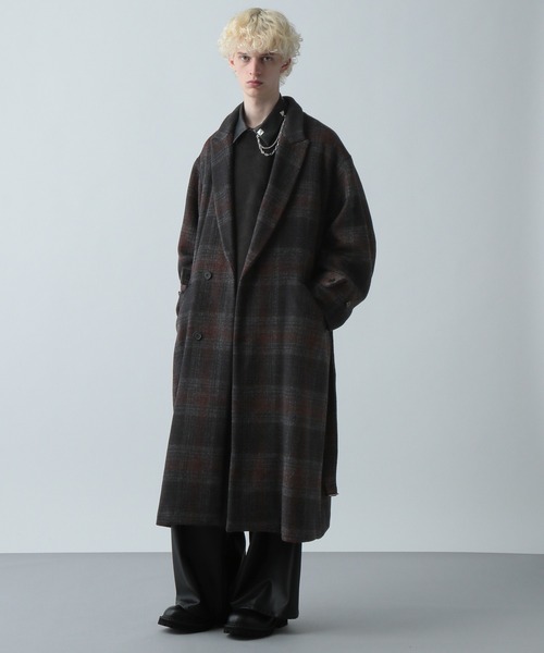 HARE（ハレ） チェスターコート コート ウールダブルコート(HARE