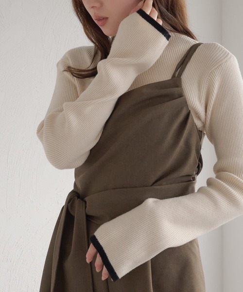 raffime（ラフィミー） オールインワン リボン付きワンショルダー