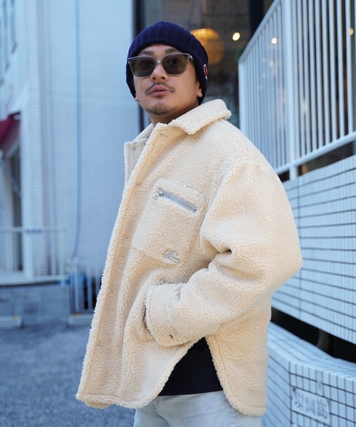 Re:room（リルーム） コート ジャケット ボアビッグジャケット メンズ