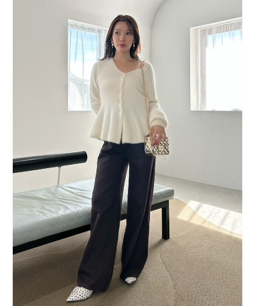 FRAY I.D（フレイ・アイディー） カーディガン フォックスカシミア