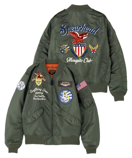 AVIREX（アヴィレックス） ma1 ma-1 「WEB＆DEPOT限定」L-2 5th AIR