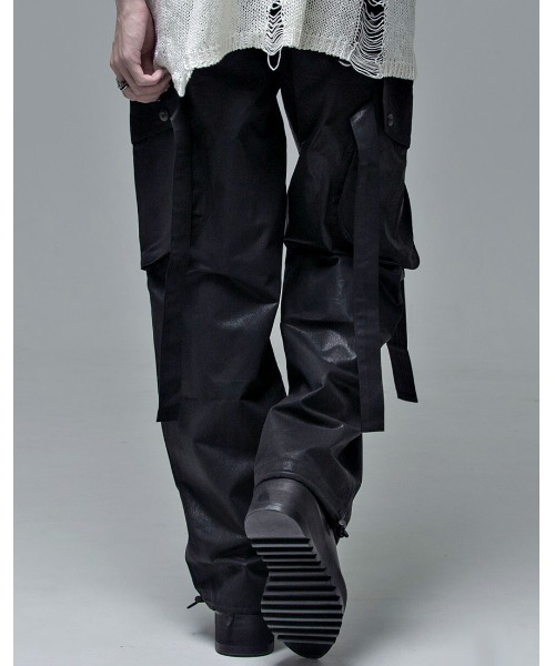 カーゴパンツ 「CIVARIZE/シヴァーライズ」コーティング加工ベルテッド