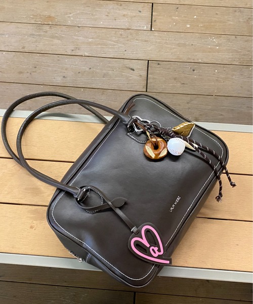 FREE STYLISTS ショルダーバッグ バッグ Y2K メタリック ボストン