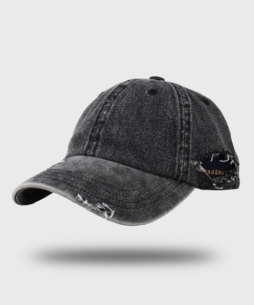 Ressaca（レサーカ） キャップ 帽子 ワンポイント刺繍ロゴダメージ加工