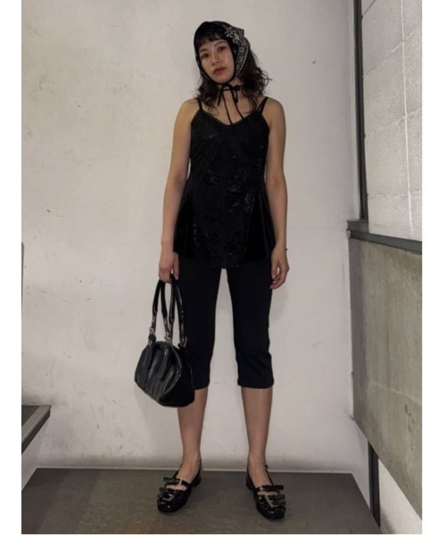 SLY（スライ） キャミソール SHEER FLOWER CAMI シアー フラワー