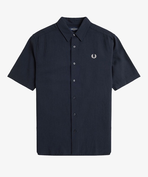 FRED PERRY（フレッドペリー） シャツ Textured Seersucker Shirt