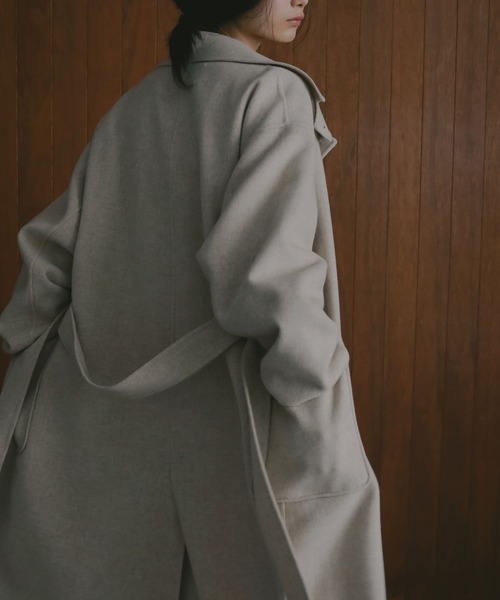 A part by（アパートバイ） ステンカラーコート コート カシープ3WAY