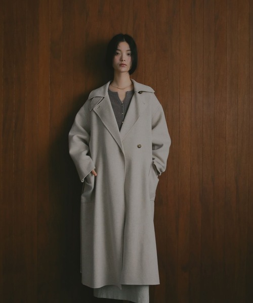 A part by（アパートバイ） ステンカラーコート コート カシープ3WAY