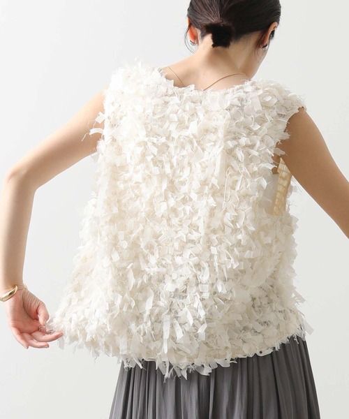 Gready Brilliant（グレディブリリアン） ベスト ジレ フリンジV