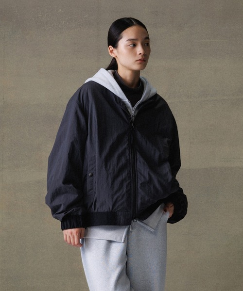 ADAM ET ROPE'（アダムエロペ） ma1 ma-1 撥水リサイクルナイロン