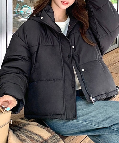 Riff（リフ） ブルゾン アウター ショート丈中綿ブルゾン レディース