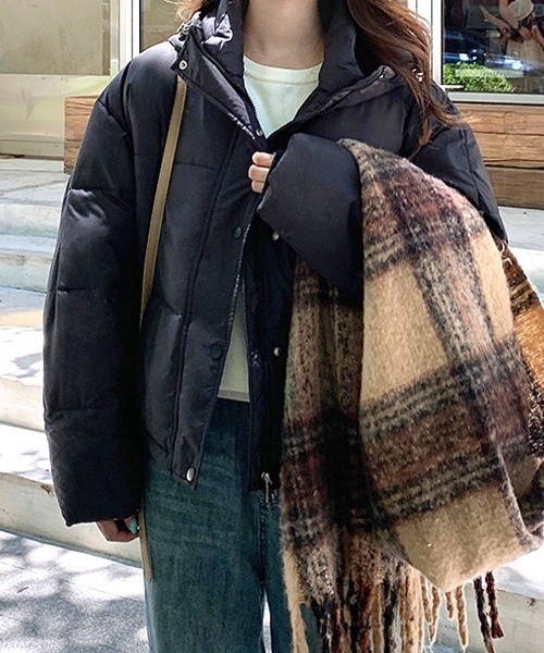 Riff（リフ） ブルゾン アウター ショート丈中綿ブルゾン レディース