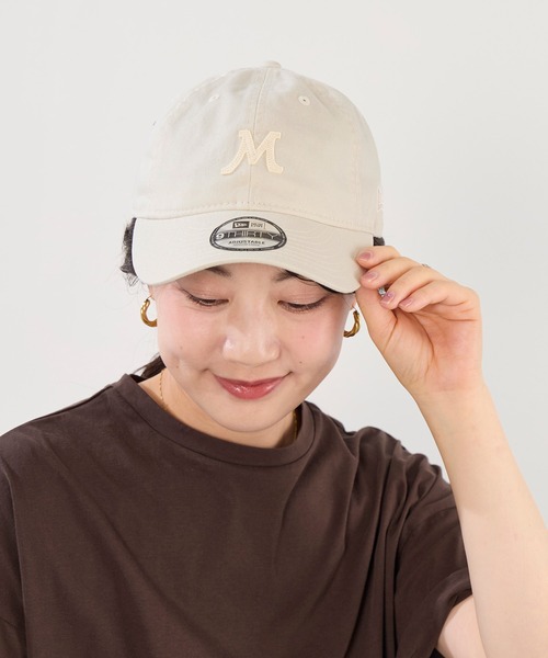 NEW ERA（ニューエラ） キャップ 帽子 「NEW ERA×MICA＆DEAL」”M”ロゴ
