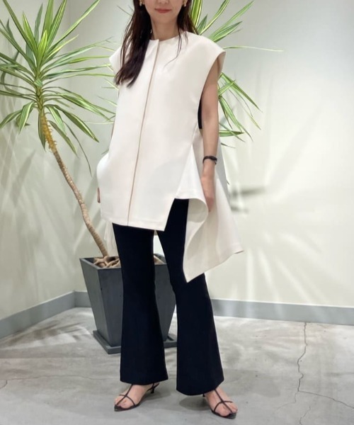 LE PHIL（ル フィル） ベスト ジレ マトラッセトリプルクロスヘムジレ