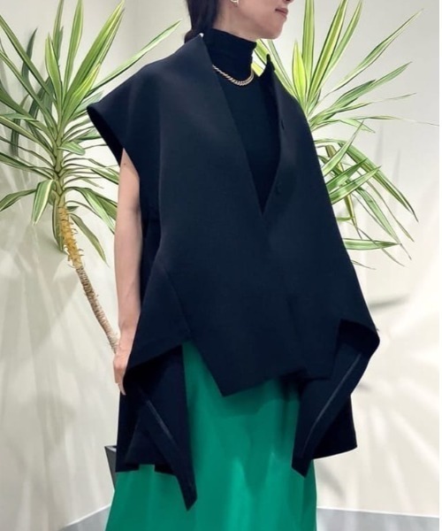 LE PHIL（ル フィル） ベスト ジレ マトラッセトリプルクロスヘムジレ