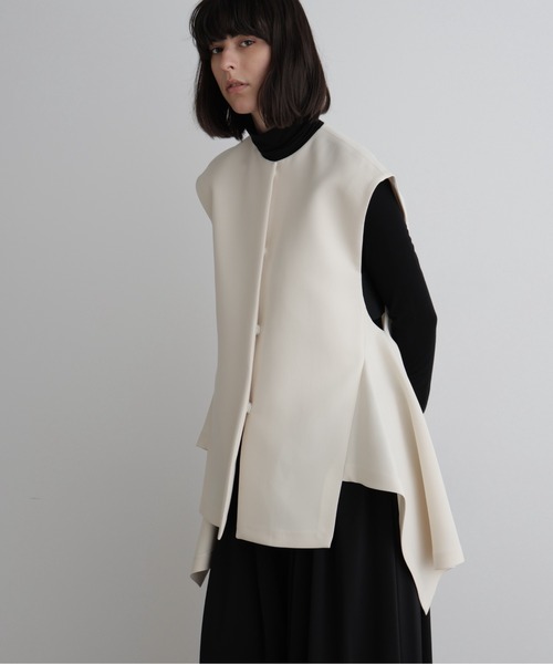 LE PHIL（ル フィル） ベスト ジレ マトラッセトリプルクロスヘムジレ